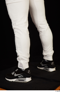 Dave black sneakers calf dressed white pants 0004.jpg